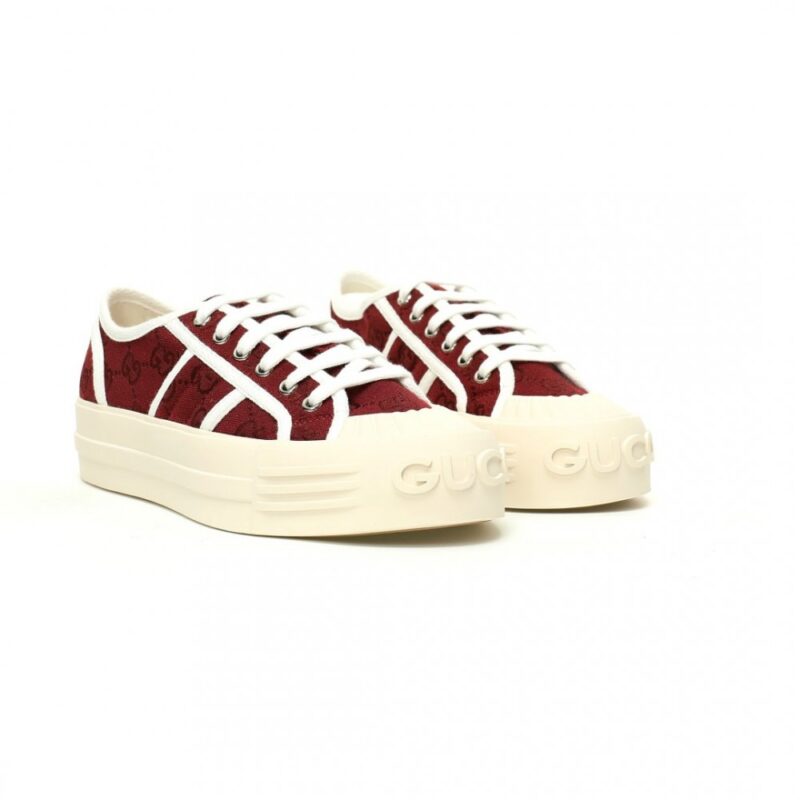【AT9067】Gucci グッチ 1977厚底シリーズロートップスニーカー | Gucci Firenze