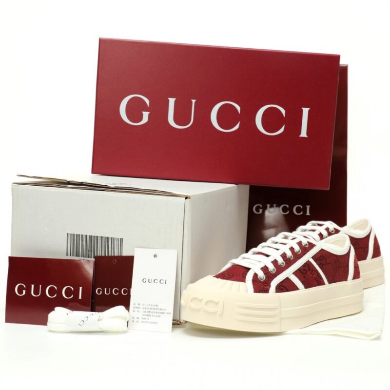 【AT9067】Gucci グッチ 1977厚底シリーズロートップスニーカー | Gucci Firenze
