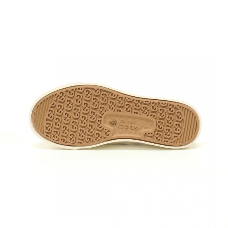 【AT9070】Gucci 1977厚底ロートップスニーカー｜モノクロGGキャンバス｜都市ファッション | Gucci Italy