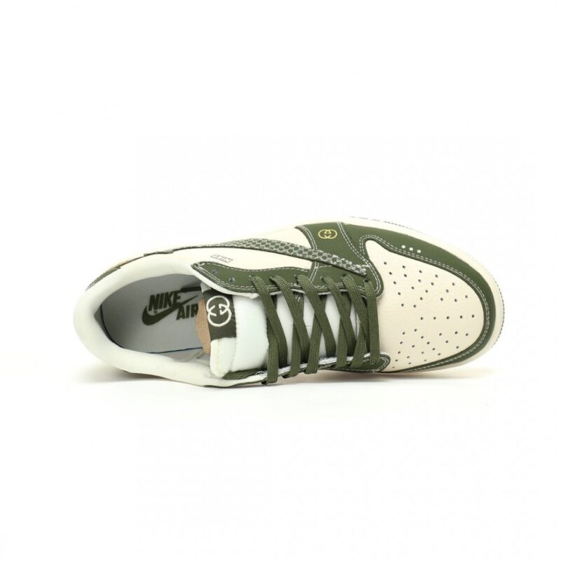 【AT9075】グッチ x ナイキ エアジョーダン1 ロー - 豪華なコラボレーションスニーカー | Nike x Gucci