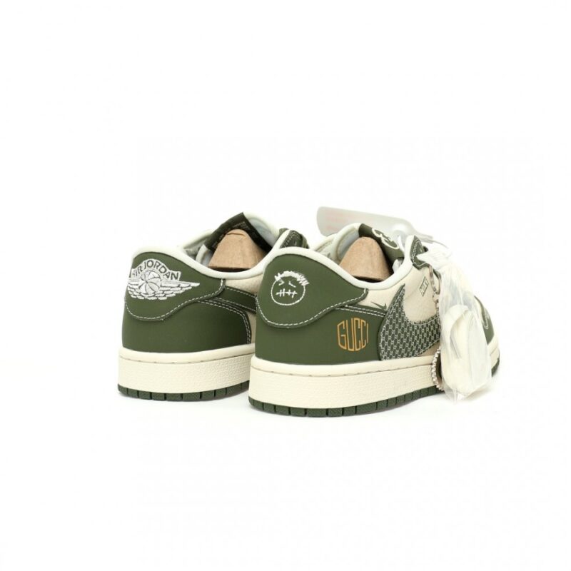 【AT9075】グッチ x ナイキ エアジョーダン1 ロー - 豪華なコラボレーションスニーカー | Nike x Gucci