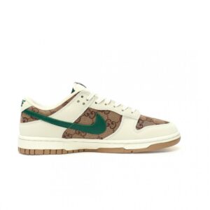 【AT9076】Gucci x Nike SB Dunk Low スニーカー - 贅沢なストリートファッション | Gucci x Nike