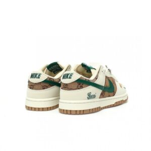 【AT9076】Gucci x Nike SB Dunk Low スニーカー - 贅沢なストリートファッション | Gucci x Nike