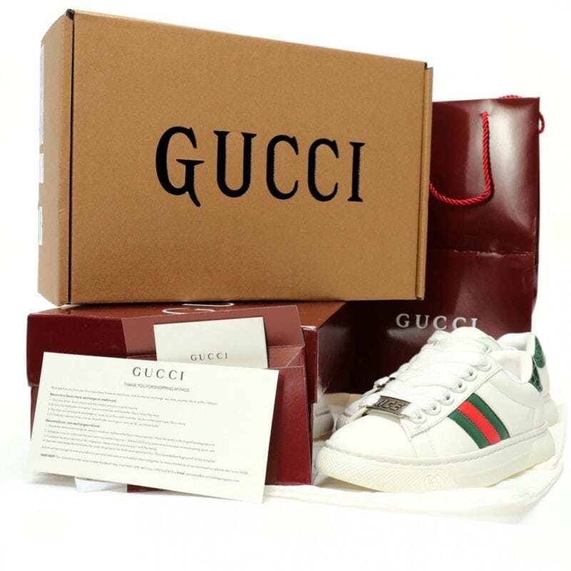 【AT9079】グッチAceシリーズの高級スニーカー - 高品質なイタリア製ファッション美学 | Gucci Firenze