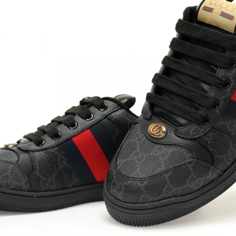 【AT9082】グッチGucciスクリーナーシリーズスニーカー：70年代のレトロデザインと最高級素材で完璧な融合 | Gucci