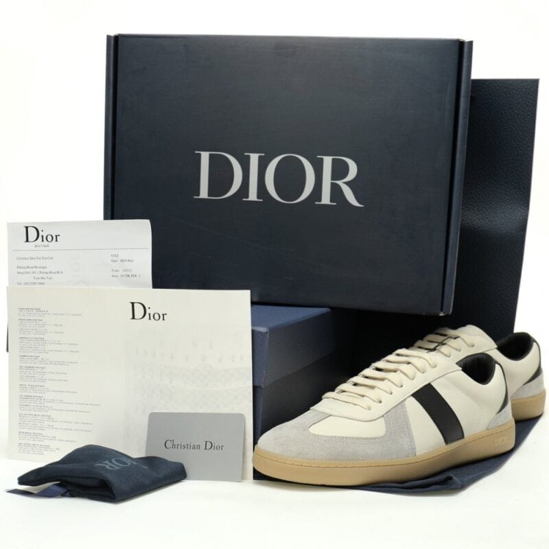 【AT9086】DIOR B01 Matchpoint ロートップスニーカー｜高品質上質な牛革｜快適なサポート｜ビジネスカジュアル | Dior Paris