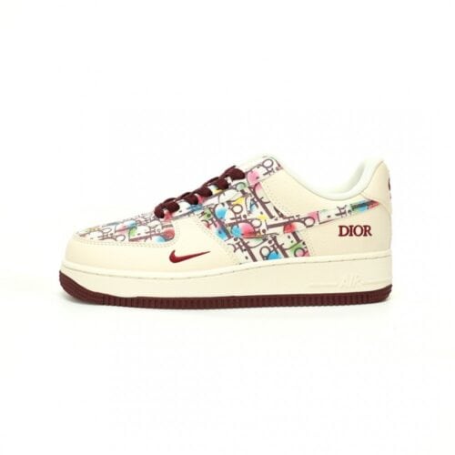 【AT9090】ナイキ エアフォース 1 x Dior コラボ レザースニーカー | Nike x Dior