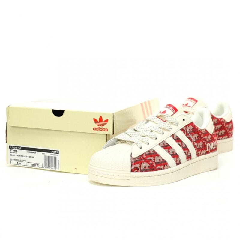 【AT9091】Dior x アディダス スーパースター🌟✨👟 コラボ限定シューズ | Adidas Superstar