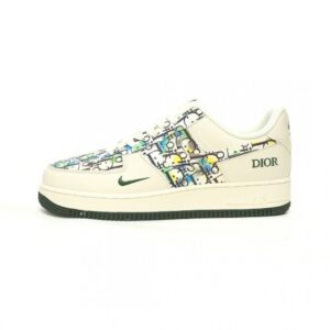 【AT9092】ナイキ×ディオールAir Force 1'07 LV8低, ファッション スニーカー | Nike x Dior