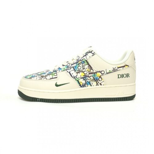 【AT9092】ナイキ×ディオールAir Force 1'07 LV8低, ファッション スニーカー | Nike x Dior