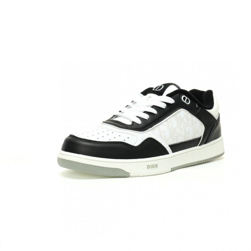 【AT9104】ディオールDior B27シリーズ ロートップ スニーカー 黒革 アイコンデザイン 豪華感 完璧な融合 | Dior