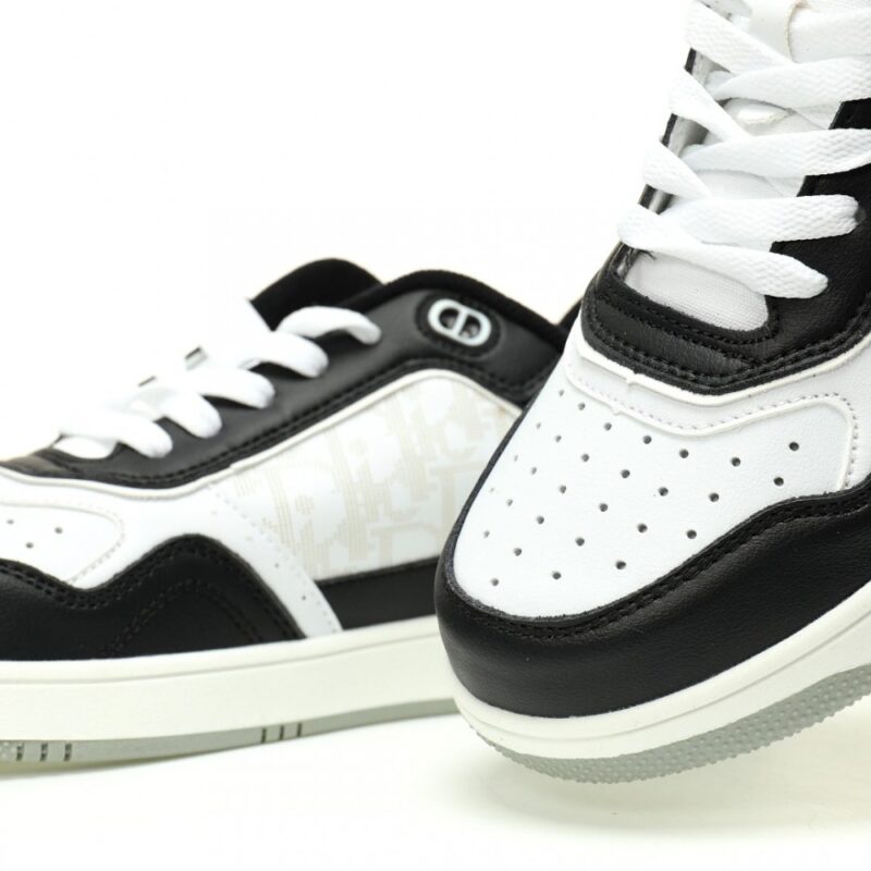 【AT9104】ディオールDior B27シリーズ ロートップ スニーカー 黒革 アイコンデザイン 豪華感 完璧な融合 | Dior