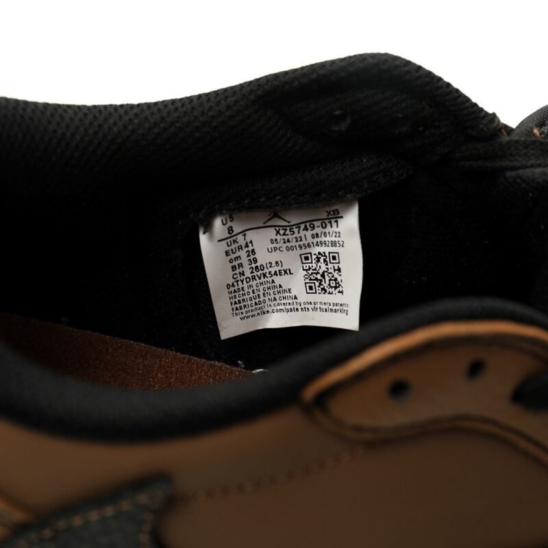 【AT9111】ナイキ エア ジョーダン 1 ロー x The North Face x Travis Scott スニーカー限定コラボモデル | TNF x Nike