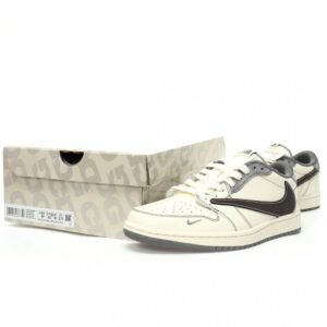【AT9114】Nike x The North Face x Travis ScottのAir Jordan 1 Low - ストリートファッションとアウトドア機能を融合した完璧なコラボレーション | TNF x Nike