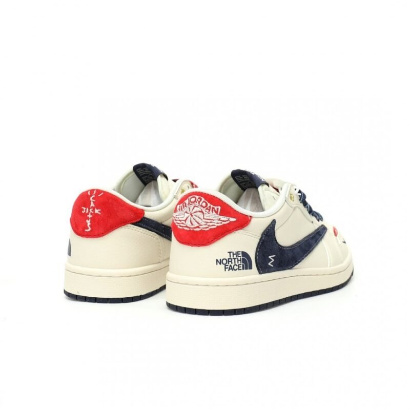 【AT9117】ナイキ×ノースフェイス×トラビススコットコラボ Air Jordan 1 Low スニーカー | TNF x Nike