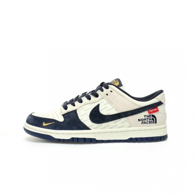 【AT9124】Nike SB Dunk Low × The North Face × Supreme ストリートスケートシューズ | Nike Dunk