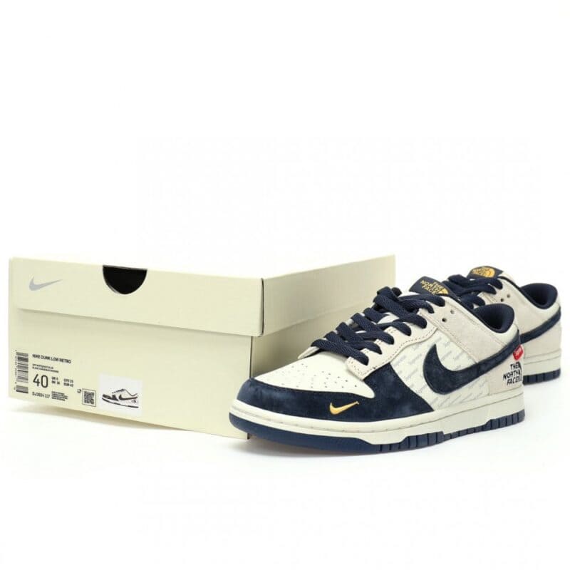 【AT9124】Nike SB Dunk Low × The North Face × Supreme ストリートスケートシューズ | Nike Dunk