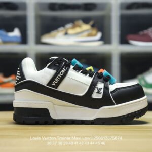 【AT9744】ルイ・ヴィトン Trainer Maxi Lowシリーズスニーカー - 高級スポーツシューズを再定義 | Louis Vuitton