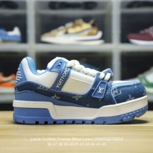 【AT9745】ルイ・ヴィトン Trainer Maxi Lowシリーズスニーカー | LV