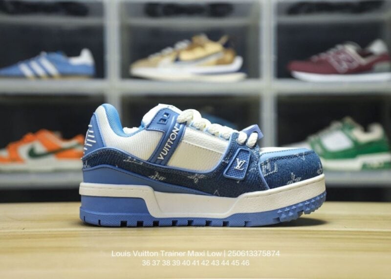 【AT9745】ルイ・ヴィトン Trainer Maxi Lowシリーズスニーカー | LV