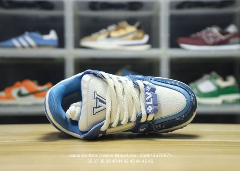 【AT9745】ルイ・ヴィトン Trainer Maxi Lowシリーズスニーカー | LV